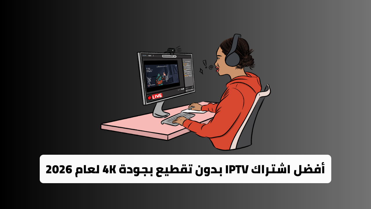 أفضل اشتراك IPTV بدون تقطيع بجودة 4K لعام 2026
